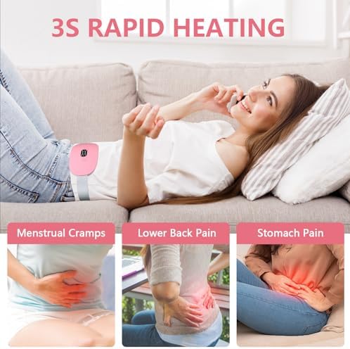 Period Cramp Relief Heating Pad Pain Messager
