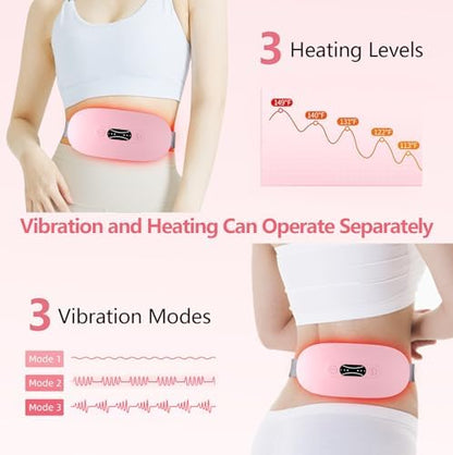 Period Cramp Relief Heating Pad Pain Messager