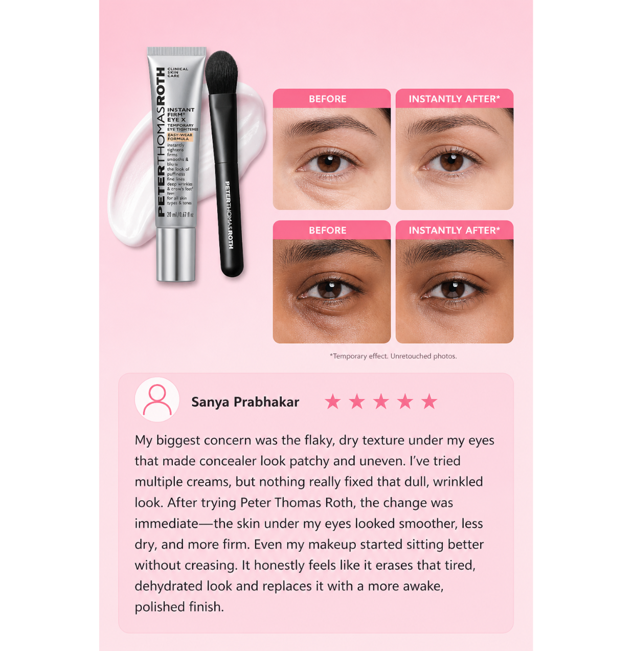 Instant Eye Tightener