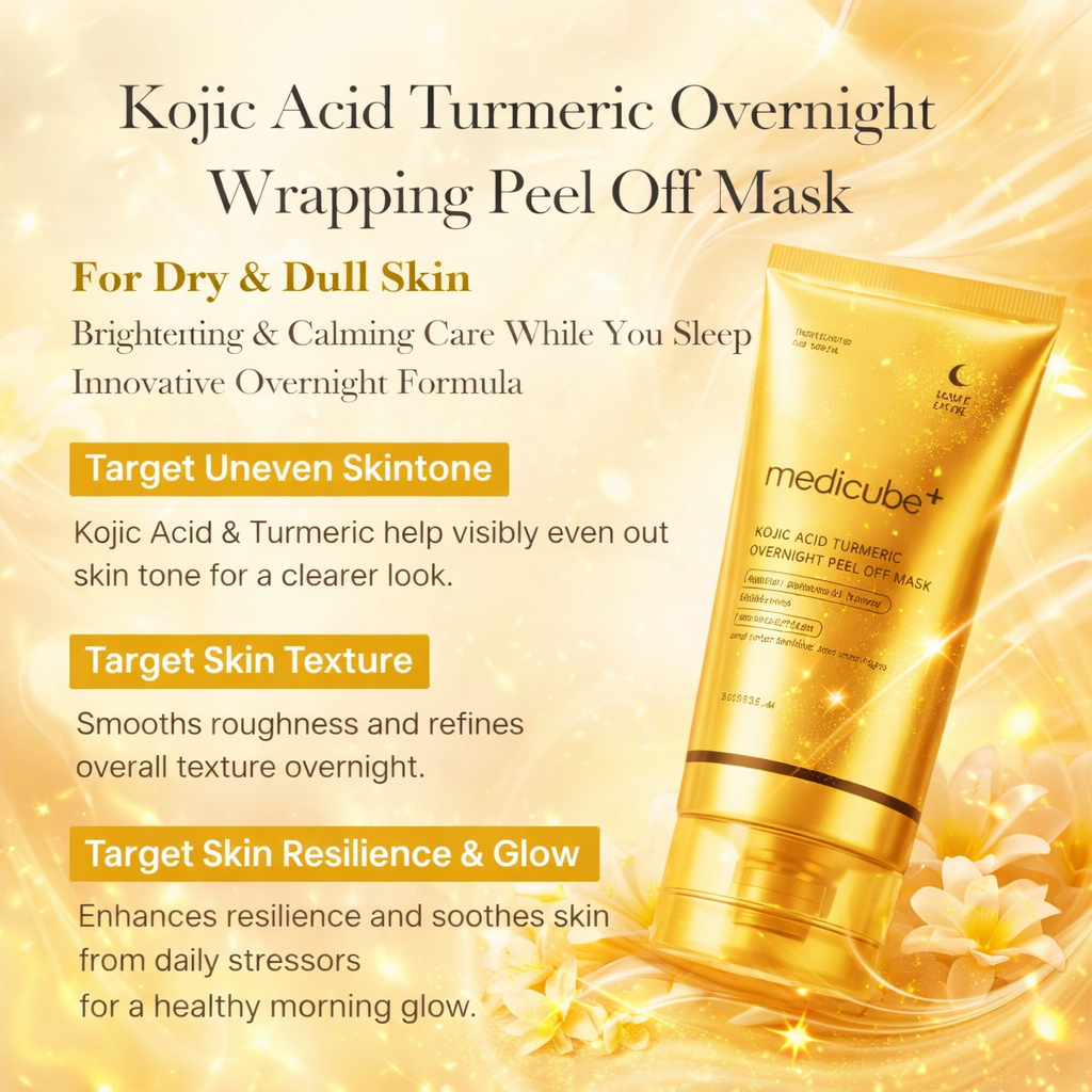 Medicube Kojic Turmeric Overnight Peel-Off Wrapping Mask