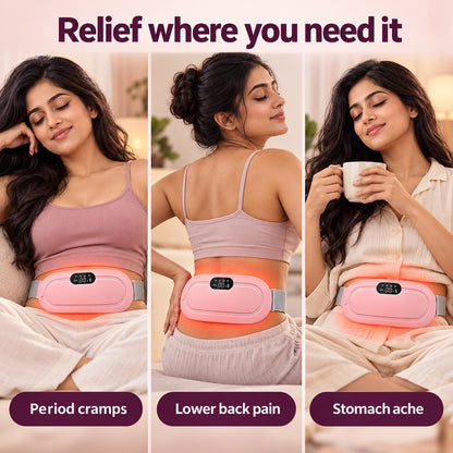Relief for period cramps, lower back pain and stomach ache